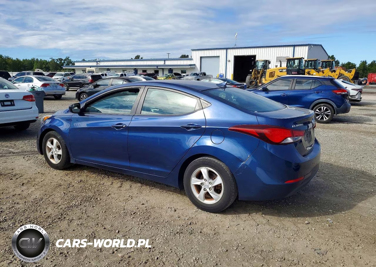 2015 Hyundai Elantra Se VIN:5NPDH4AE5FH614744 - 2