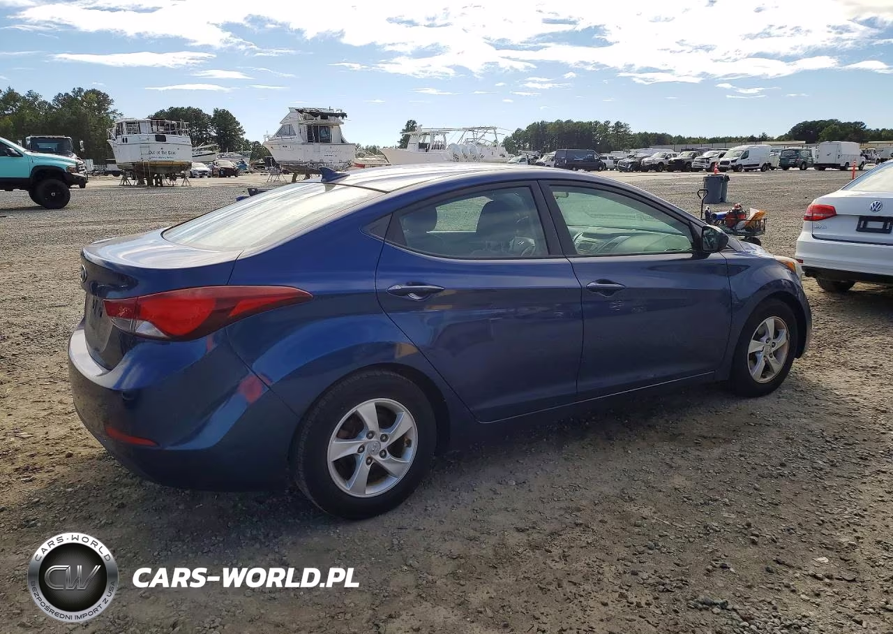 2015 Hyundai Elantra Se VIN:5NPDH4AE5FH614744 - 3