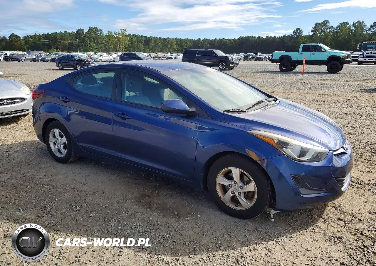 2015 Hyundai Elantra Se VIN:5NPDH4AE5FH614744 - 4