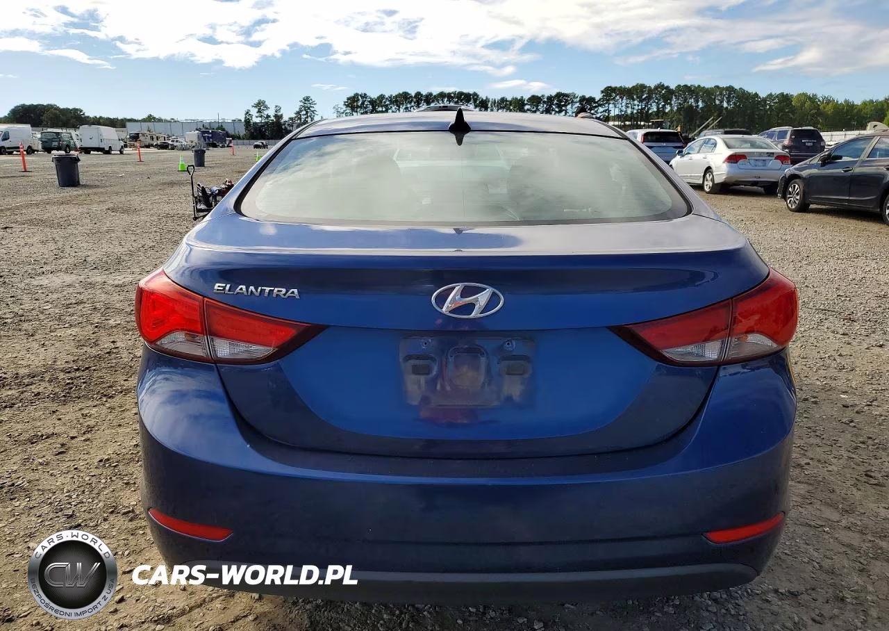 2015 Hyundai Elantra Se VIN:5NPDH4AE5FH614744 - 6