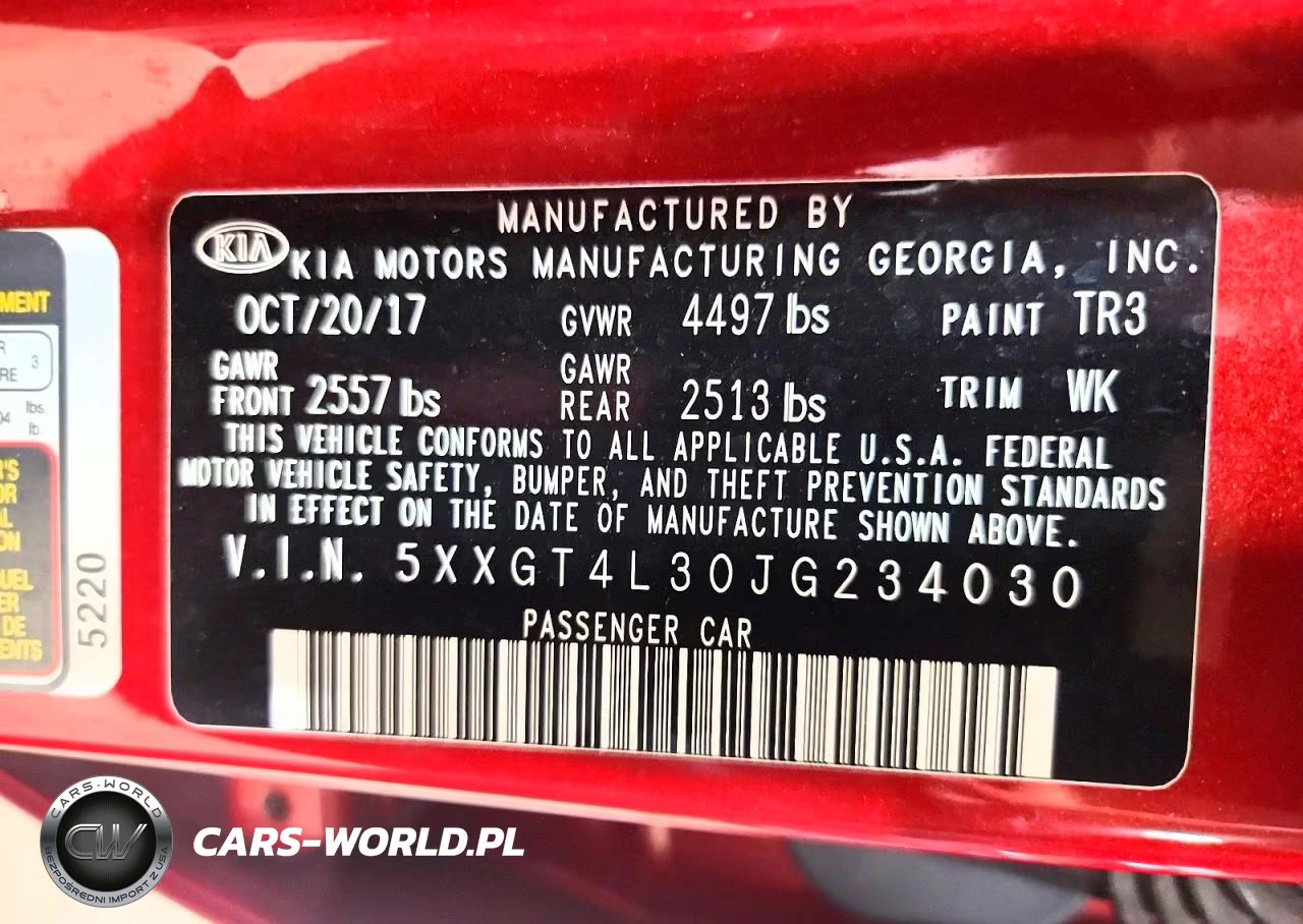 2018 Kia Optima S VIN:5XXGT4L30JG234030 - 12