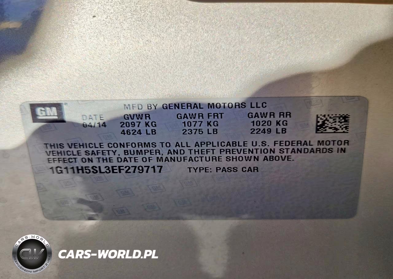 2014 Chevrolet Malibu Ltz VIN:1G11H5SL3EF279717 - 13