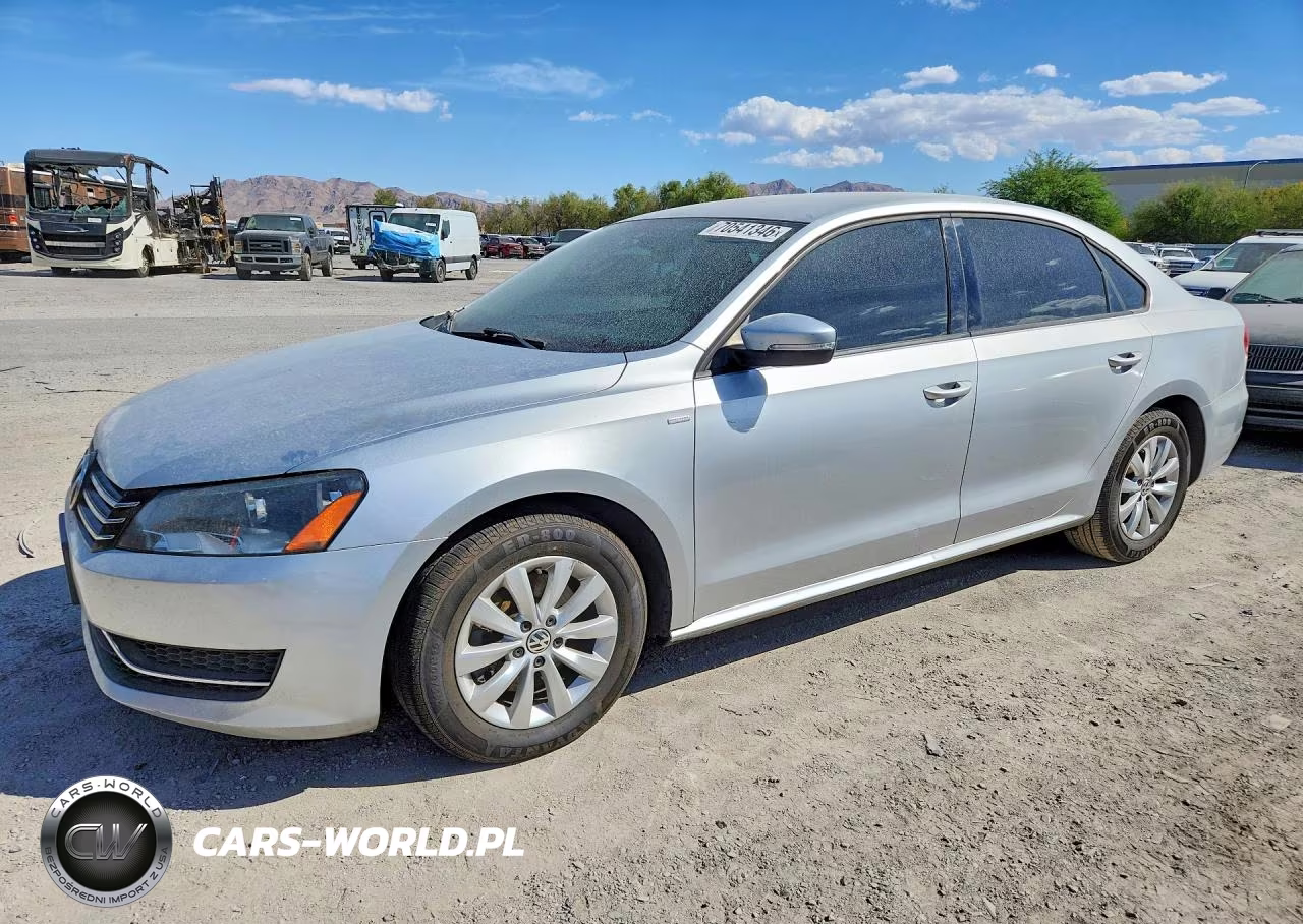 2015 Volkswagen Passat S VIN:1VWAT7A31FC034739 - 1