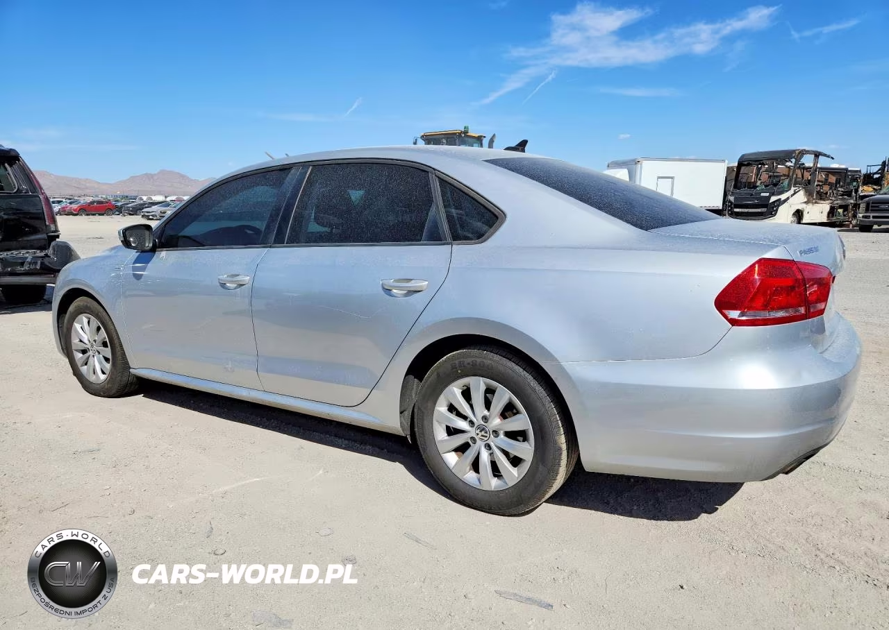2015 Volkswagen Passat S VIN:1VWAT7A31FC034739 - 2