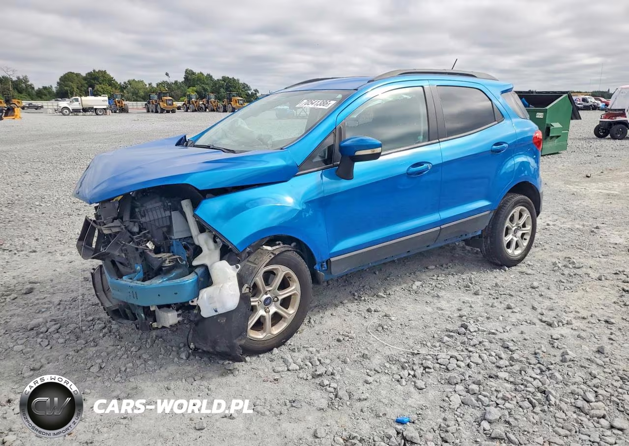 2018 Ford Ecosport Se VIN:MAJ3P1TE4JC236307 - 1
