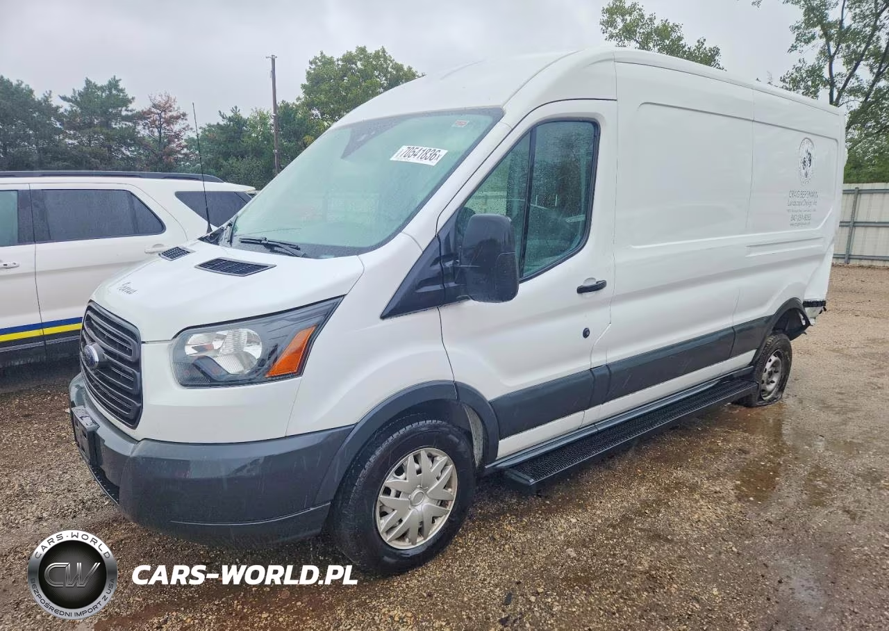 2016 Ford Transit T-250 Srw Medium Roof Delivery Van VIN:1FTYR2CG9GKB26837 - 1