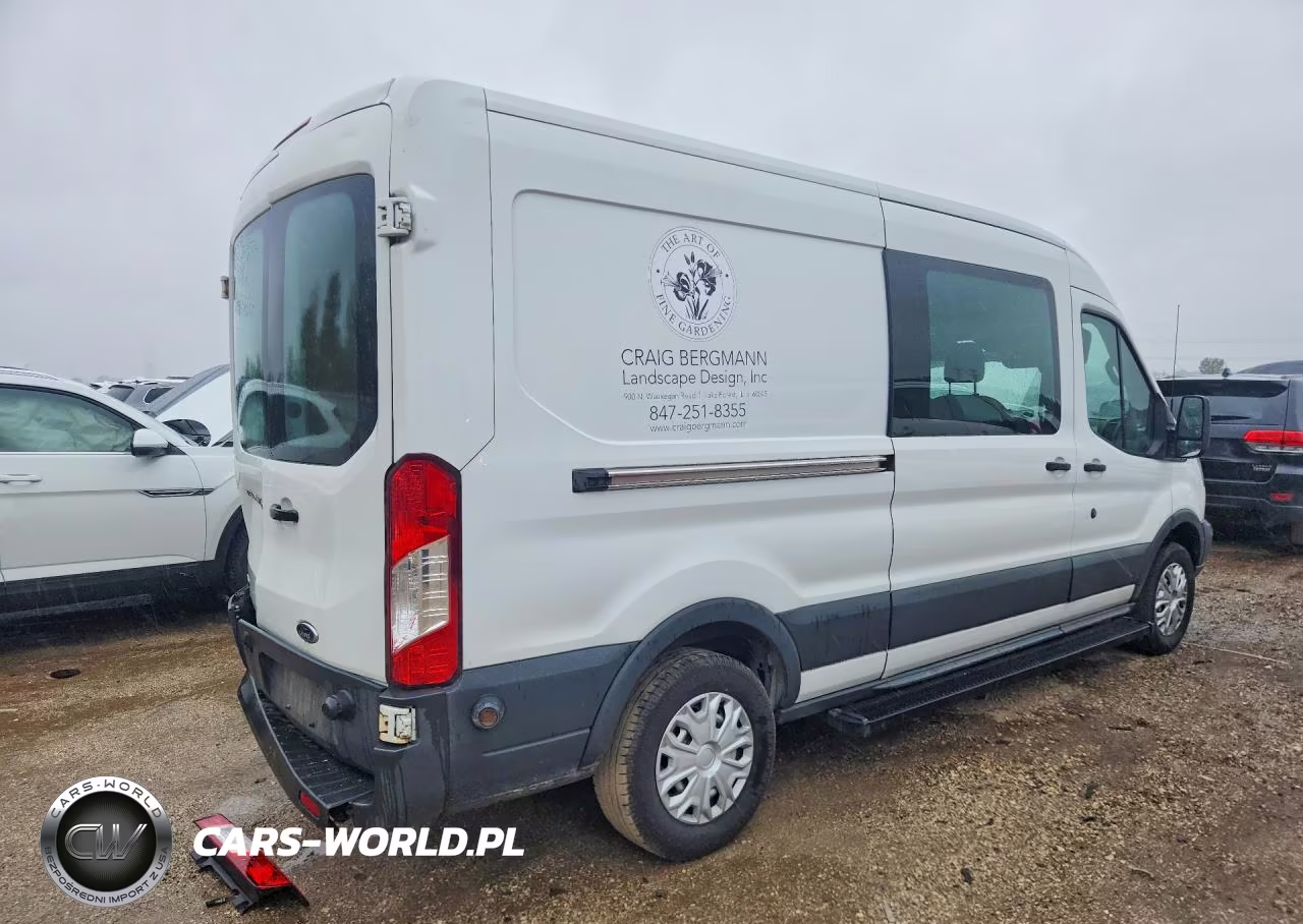 2016 Ford Transit T-250 Srw Medium Roof Delivery Van VIN:1FTYR2CG9GKB26837 - 3