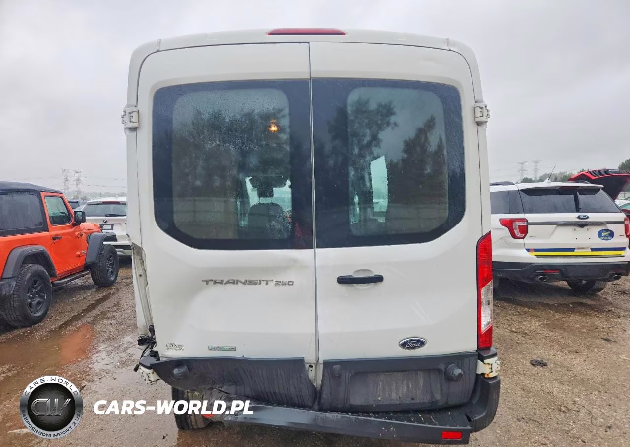 2016 Ford Transit T-250 Srw Medium Roof Delivery Van VIN:1FTYR2CG9GKB26837 - 6