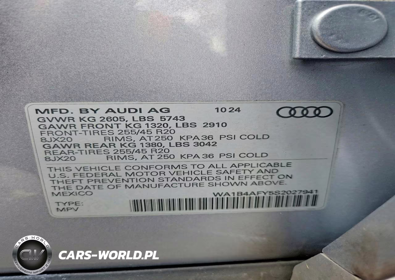 2025 Audi Sq5 Premium Plus VIN:WA1B4AFY5S2027941 - 13