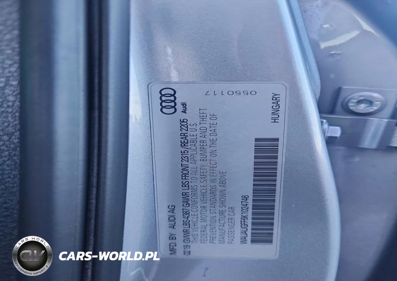 2019 Audi A3 Premium VIN:WAUAUGFF6K1024746 - 12