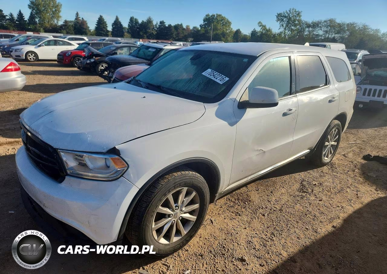 2017 Dodge Durango Ssv VIN:1C4RDJFG0HC908285 - 1