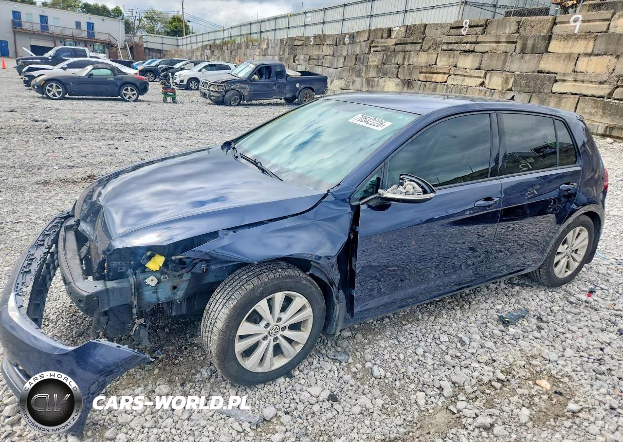 2015 Volkswagen Golf Tdi VIN:3VW2A7AU4FM041766 - 1