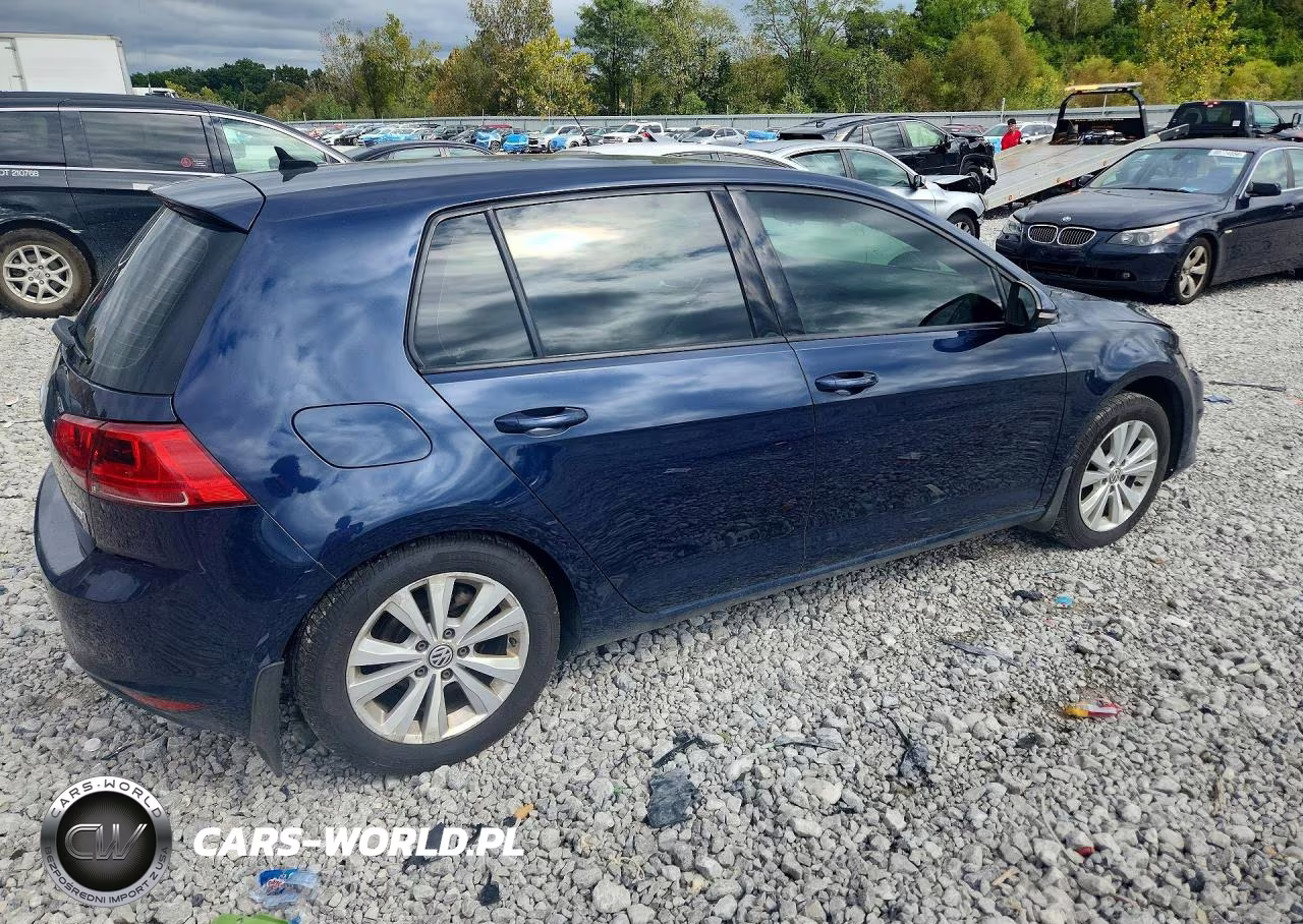 2015 Volkswagen Golf Tdi VIN:3VW2A7AU4FM041766 - 3