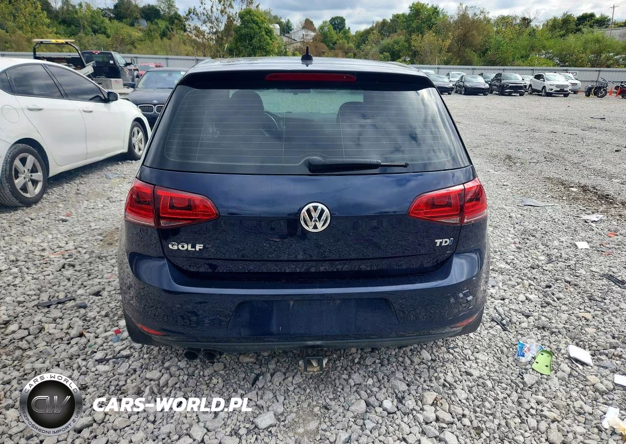 2015 Volkswagen Golf Tdi VIN:3VW2A7AU4FM041766 - 6