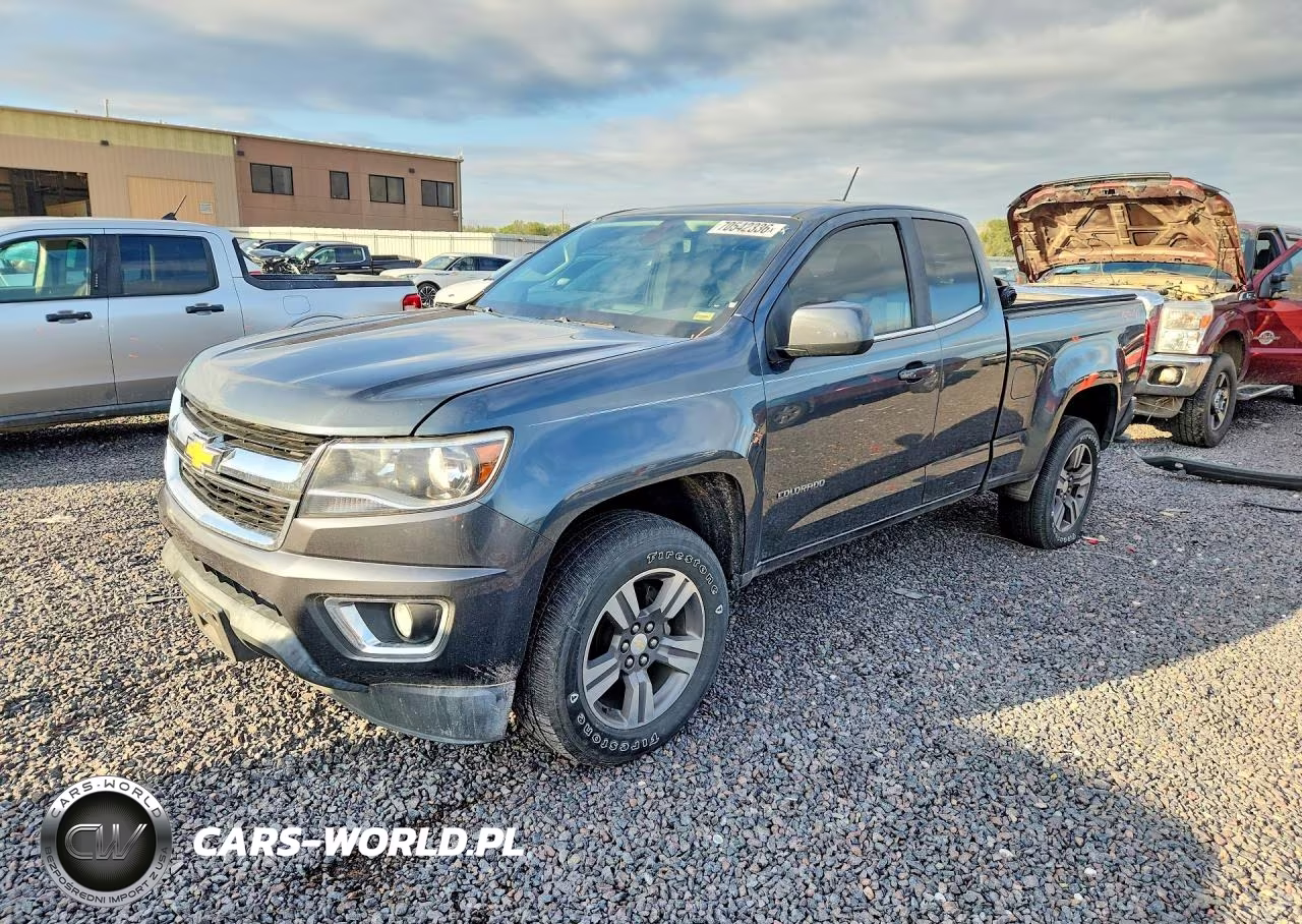 2015 Chevrolet Colorado Work Truck VIN:1GCHTBEA1F1162181 - 1