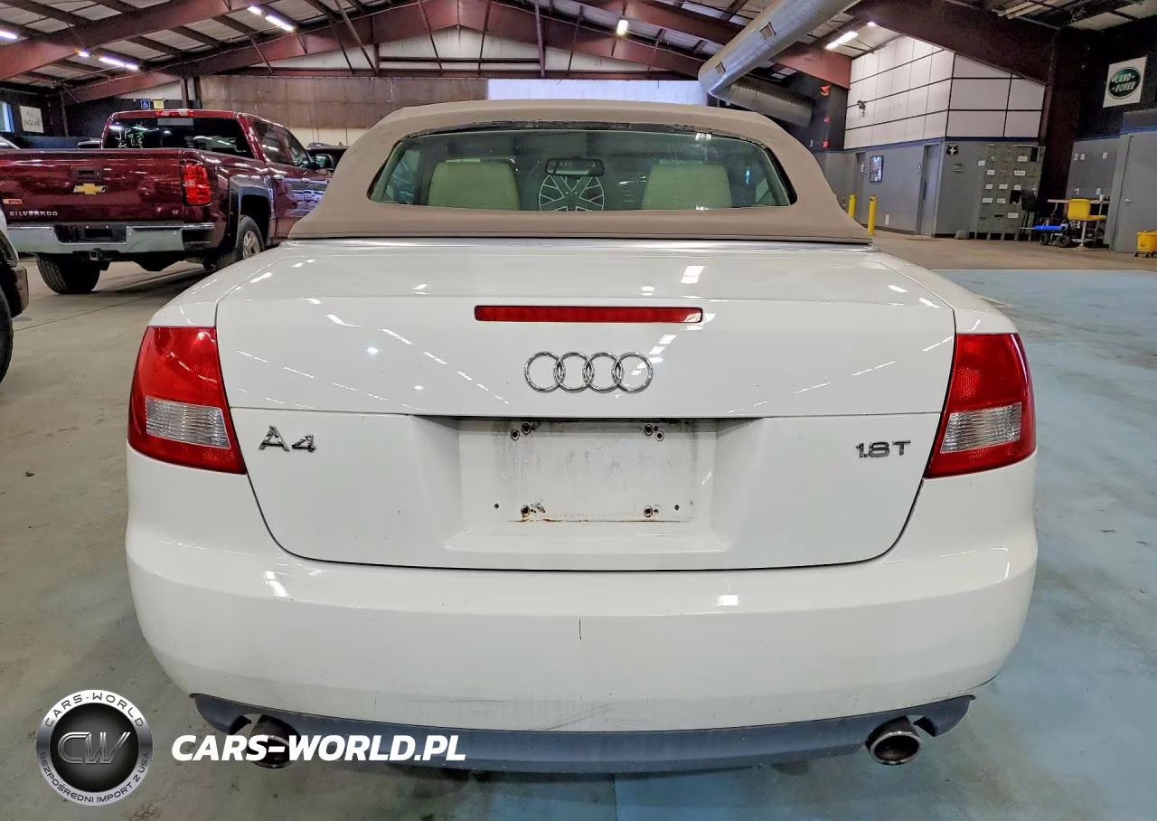 2006 Audi A4 1.8 Cabriolet VIN:WAUAC48H86K009830 - 6