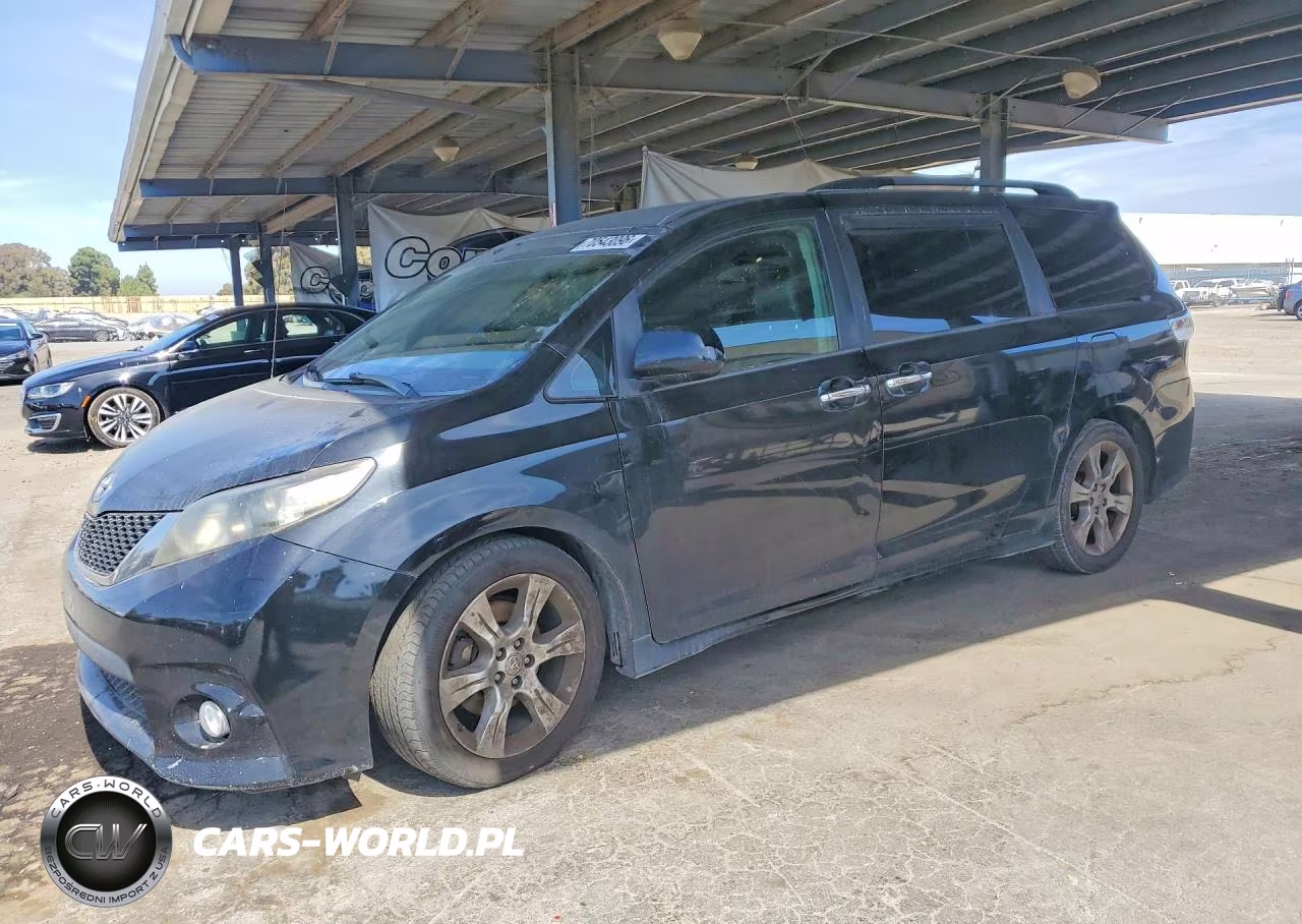 2013 Toyota Sienna Sport VIN:5TDXK3DC0DS313695 - 1