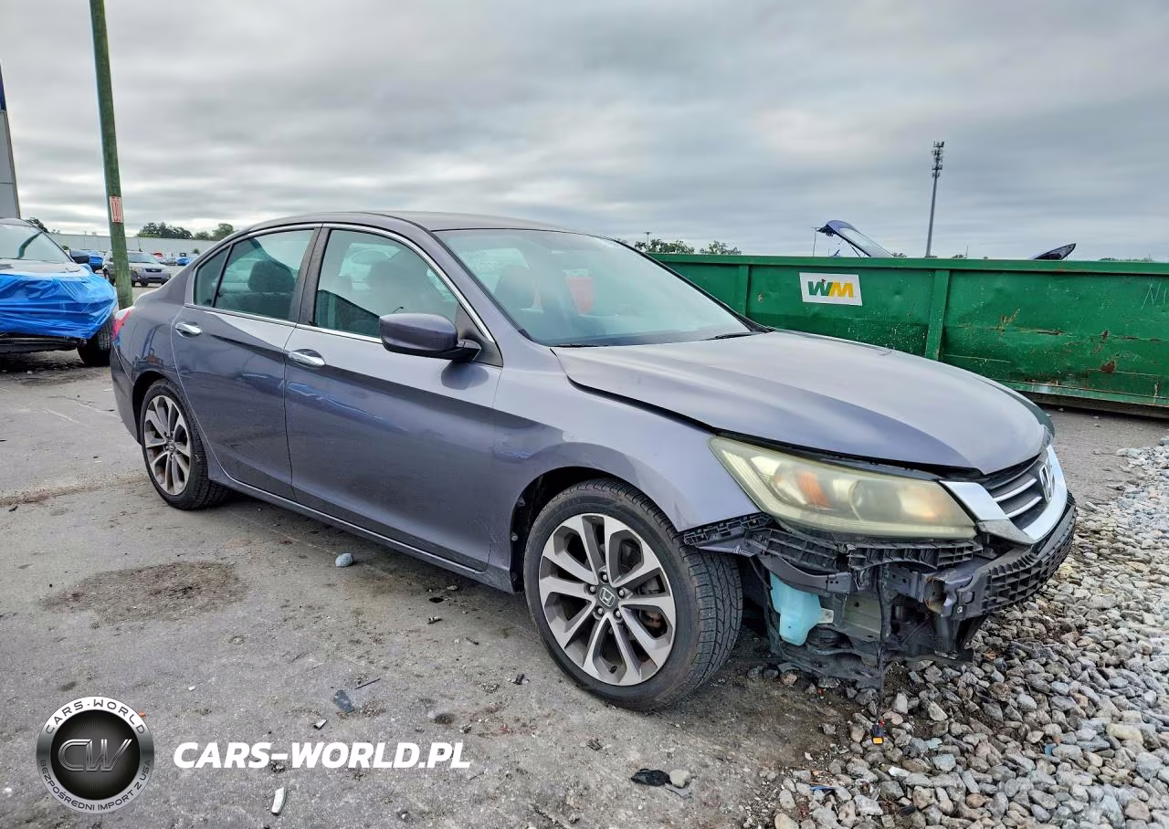 2015 Honda Accord Sport VIN:1HGCR2F53FA271124 - 4