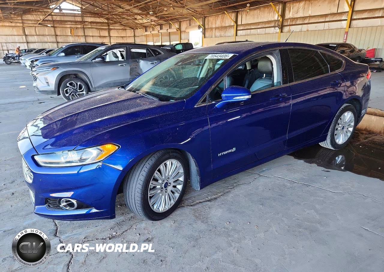 2013 Ford Fusion Se Hybrid