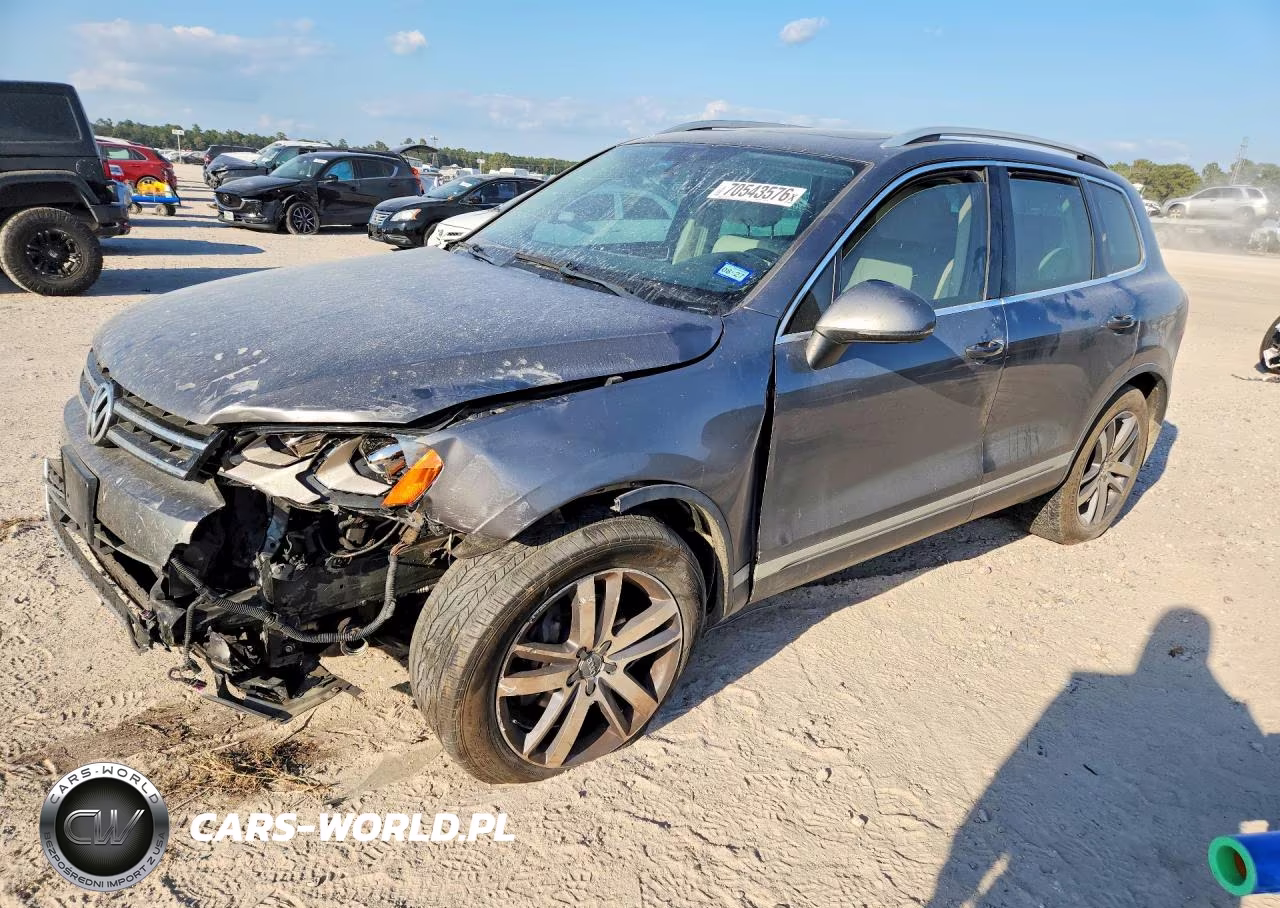 2011 Volkswagen Touareg V6 Tdi VIN:WVGFK9BP8BD005019 - 1