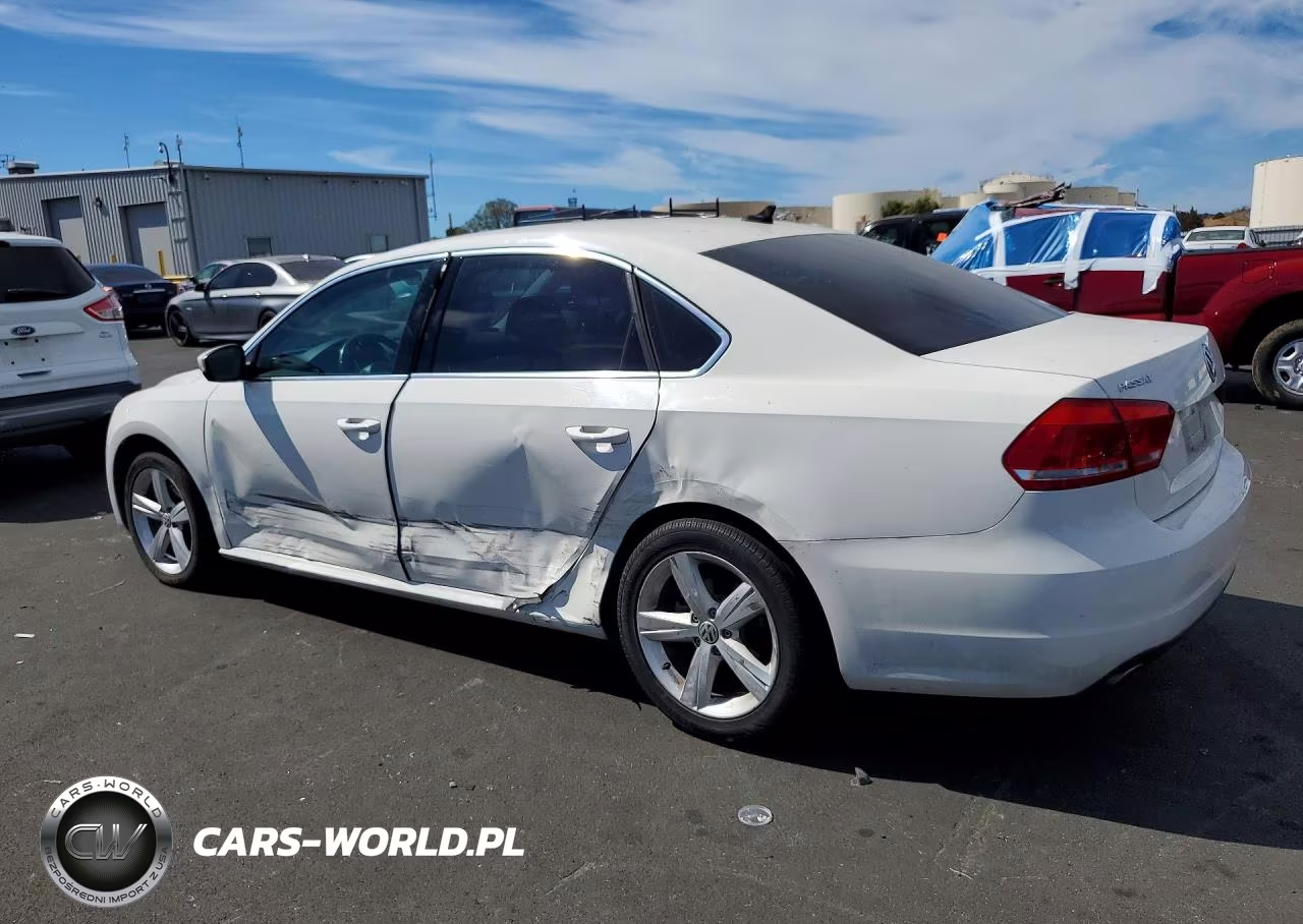 2015 Volkswagen Passat Se VIN:1VWBT7A35FC063603 - 2