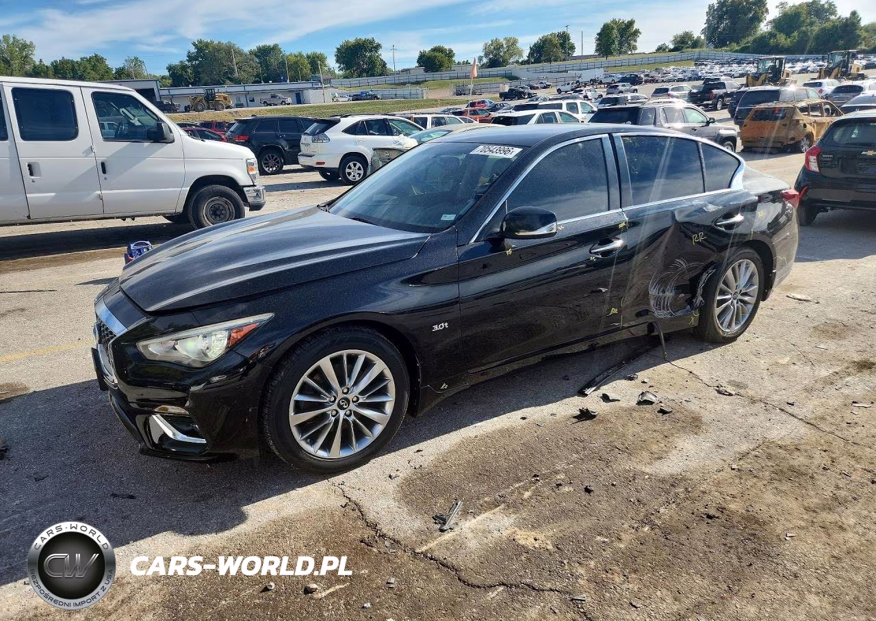 2018 Infiniti Q50 3.0T Luxe VIN:JN1EV7AR5JM610440 - 1