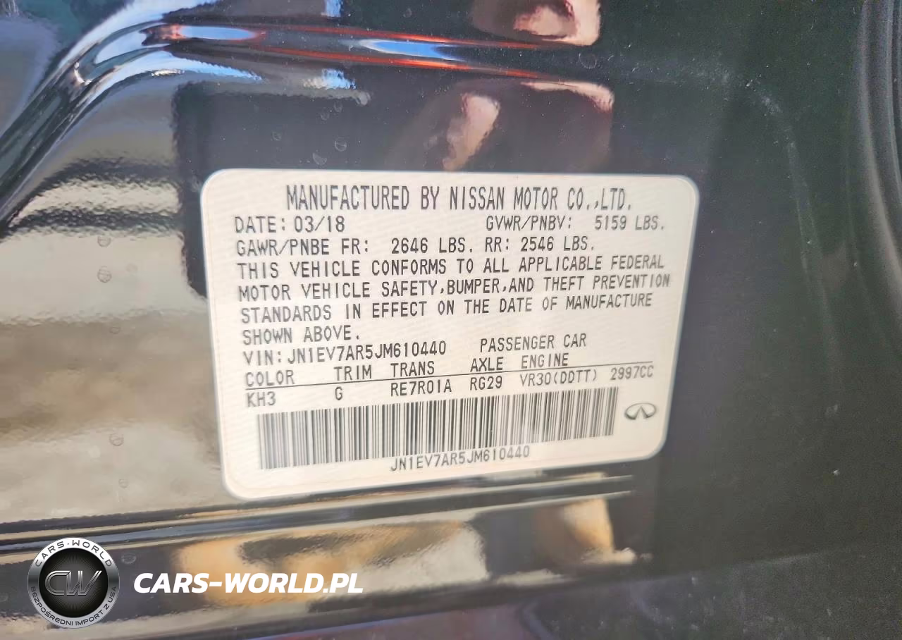 2018 Infiniti Q50 3.0T Luxe VIN:JN1EV7AR5JM610440 - 12