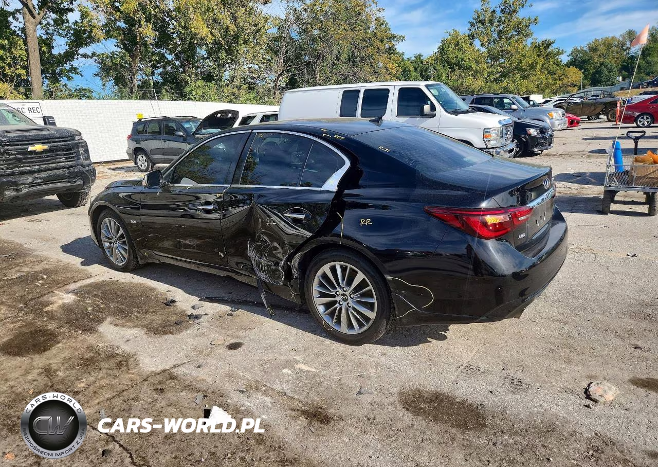 2018 Infiniti Q50 3.0T Luxe VIN:JN1EV7AR5JM610440 - 2