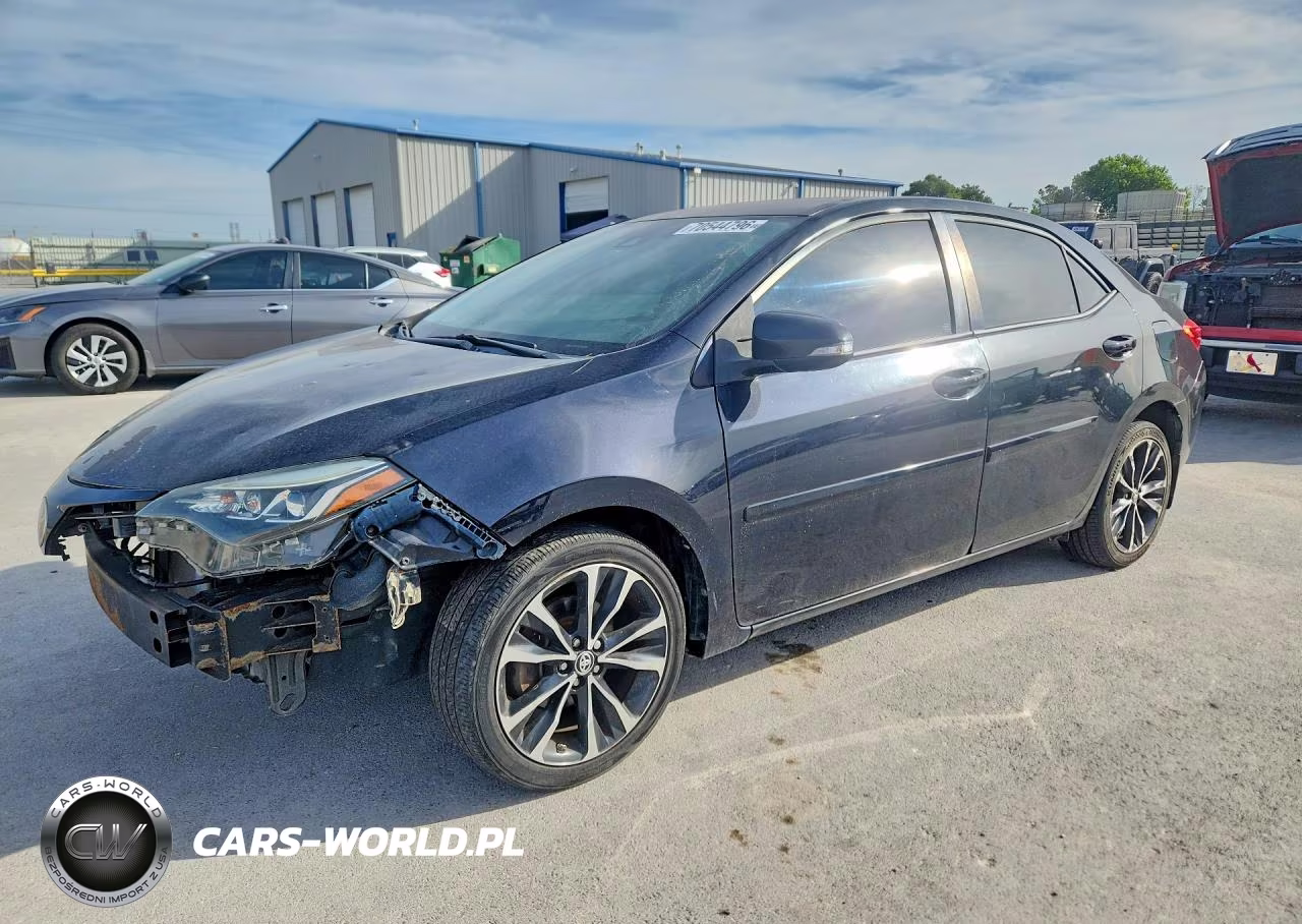 2017 Toyota Corolla Se VIN:2T1BURHE0HC816158 - 1