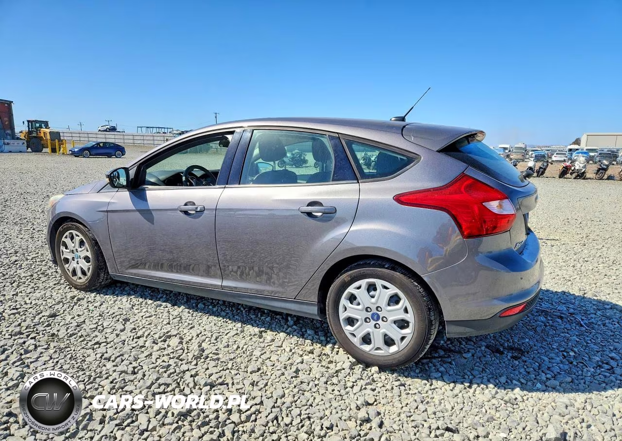 2012 Ford Focus Se VIN:1FAHP3K23CL155505 - 2