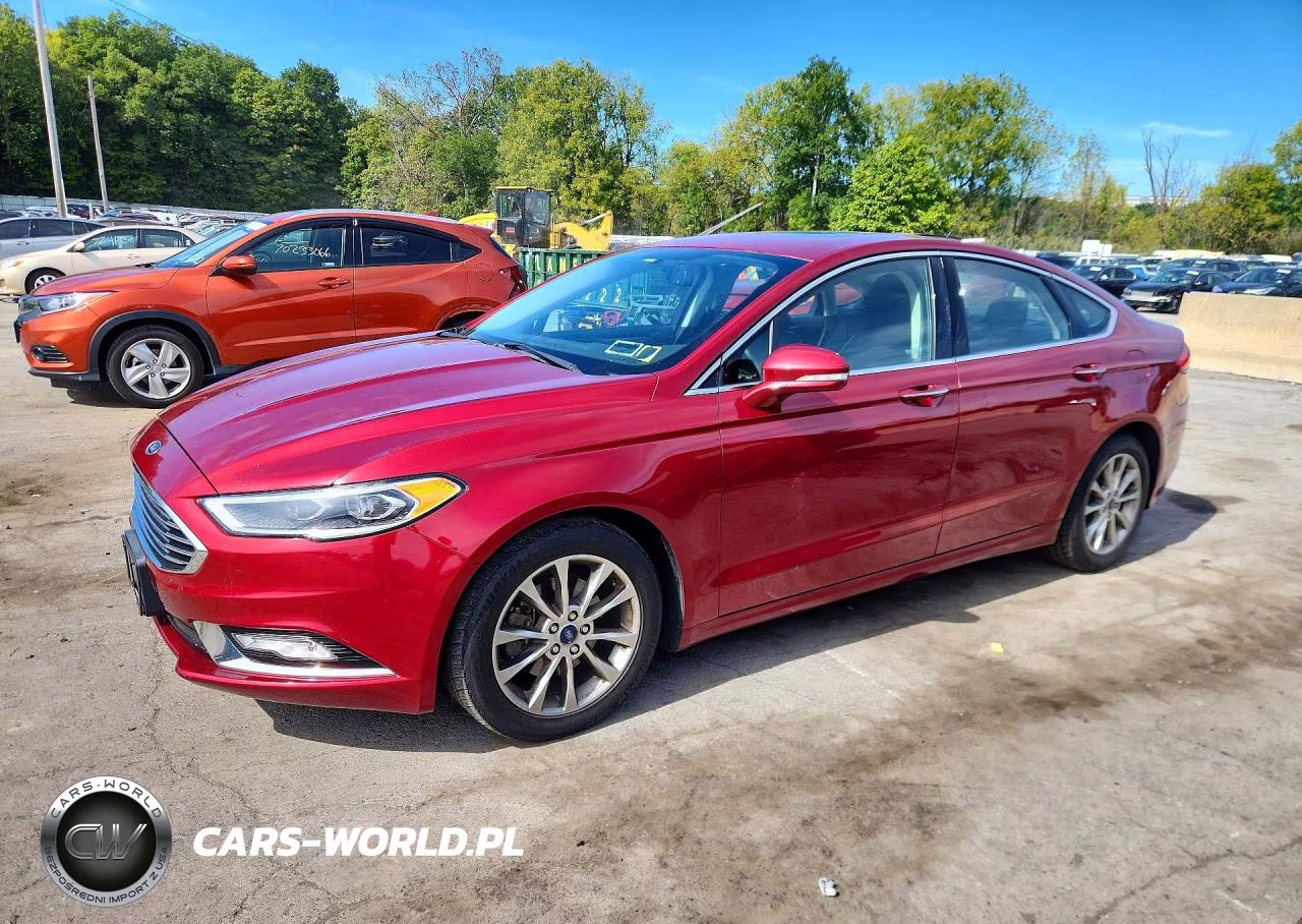 2017 Ford Fusion Se VIN:3FA6P0HD8HR188846 - 1