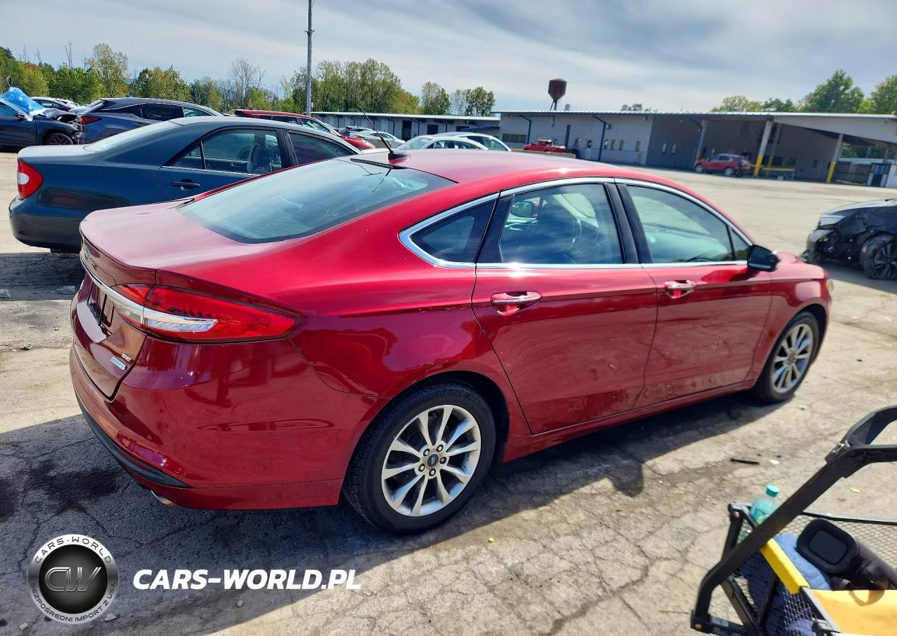 2017 Ford Fusion Se VIN:3FA6P0HD8HR188846 - 3