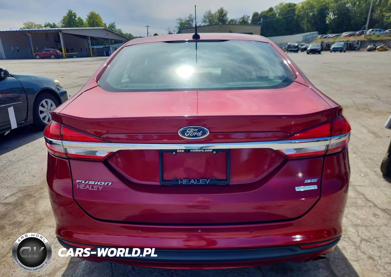 2017 Ford Fusion Se VIN:3FA6P0HD8HR188846 - 6