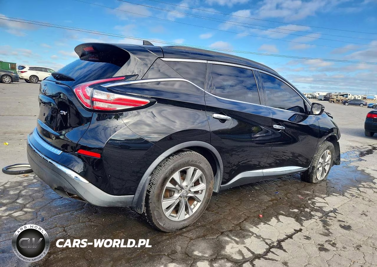 2018 Nissan Murano Sv VIN:5N1AZ2MG9JN180916 - 3