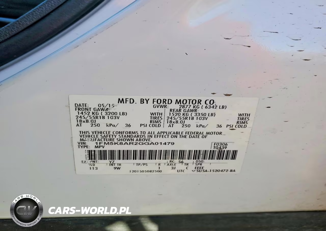 2016 Ford Explorer Police Interceptor VIN:1FM5K8AR2GGA01479 - 13