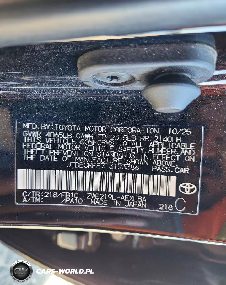 2026 Toyota Corolla Hybrid Le VIN:JTDBCMFE7T3123386 - 13
