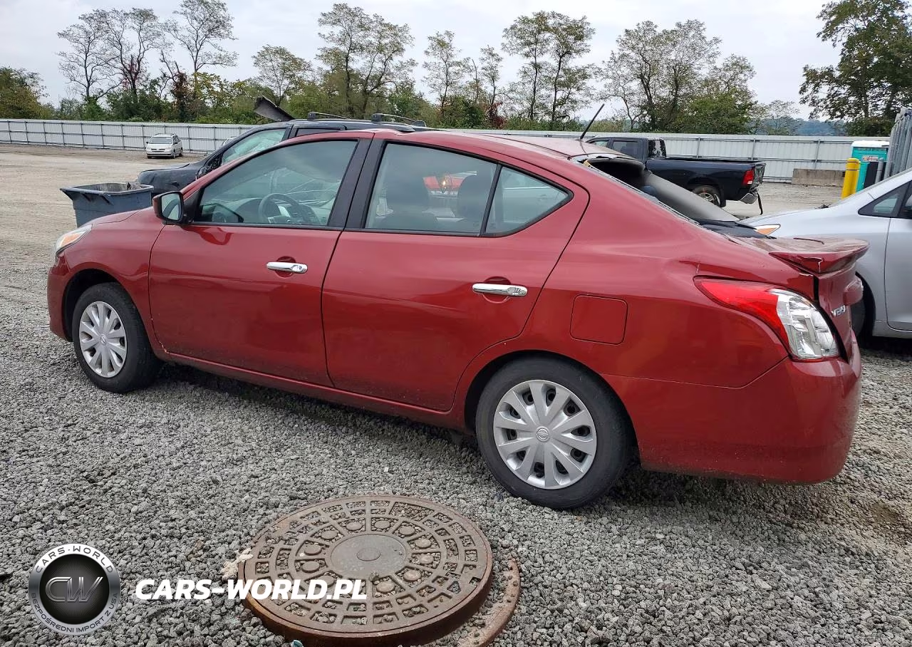 2019 Nissan Versa Sv VIN:3N1CN7AP9KL876528 - 2