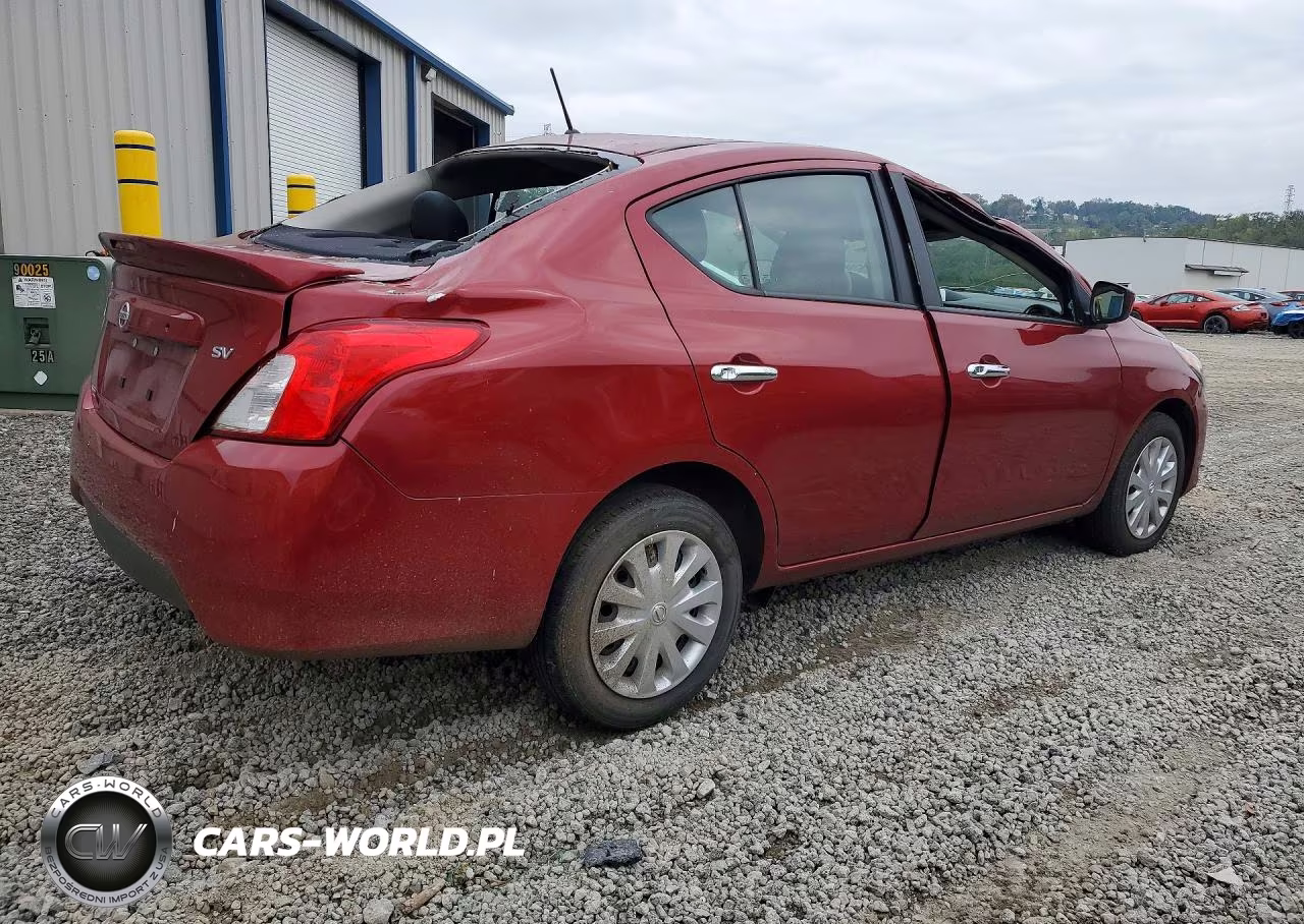 2019 Nissan Versa Sv VIN:3N1CN7AP9KL876528 - 3