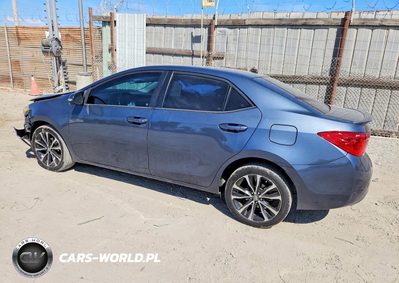2017 Toyota Corolla Se VIN:5YFBURHE1HP584542 - 2