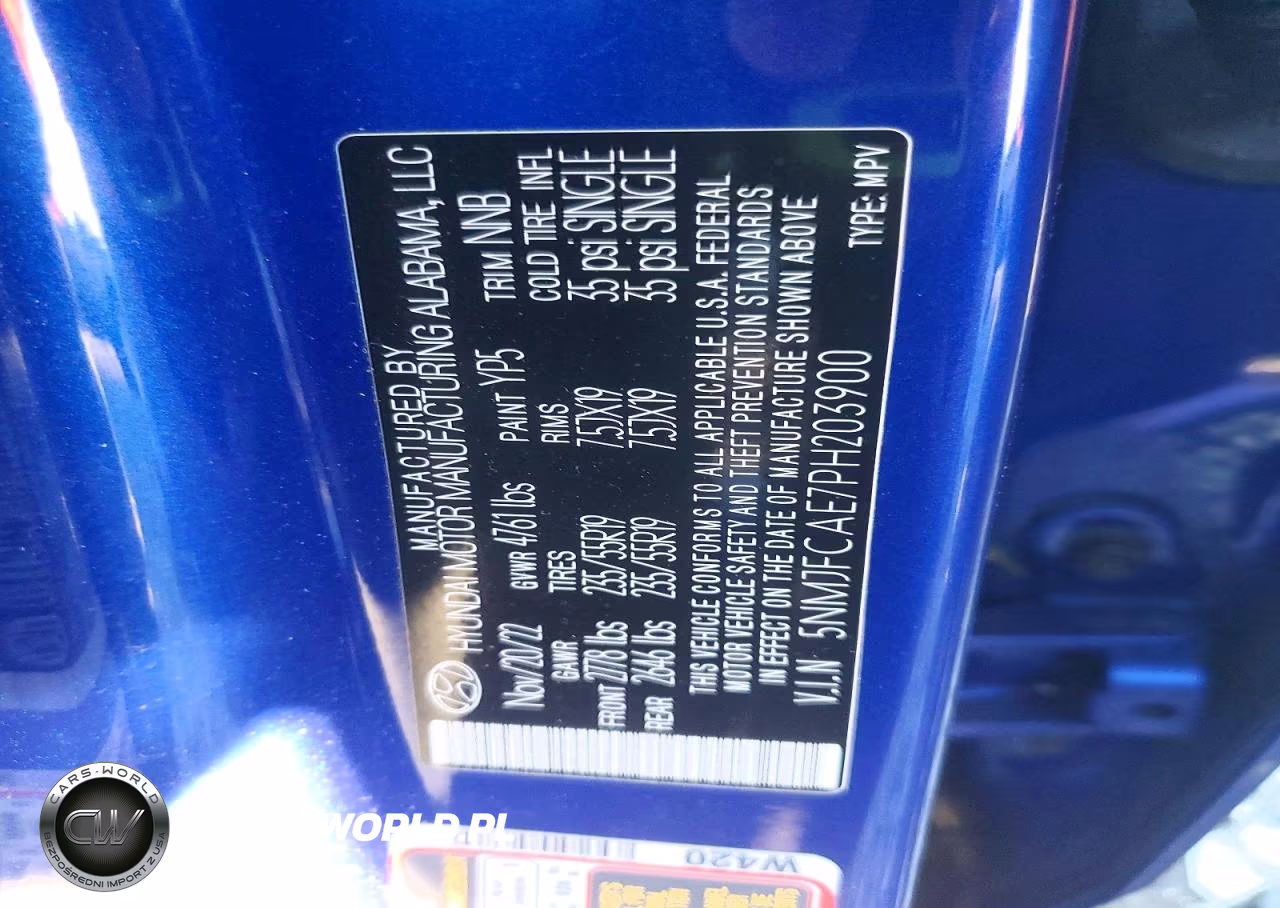 2023 Hyundai Tucson Sel VIN:5NMJFCAE7PH203900 - 13