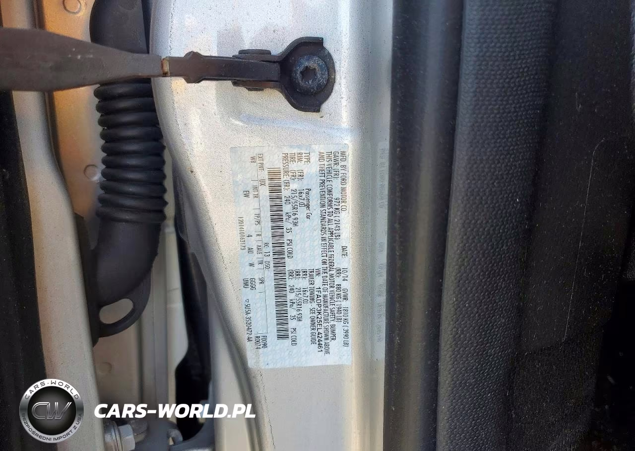 2014 Ford Focus Se VIN:1FADP3K25EL424461 - 13