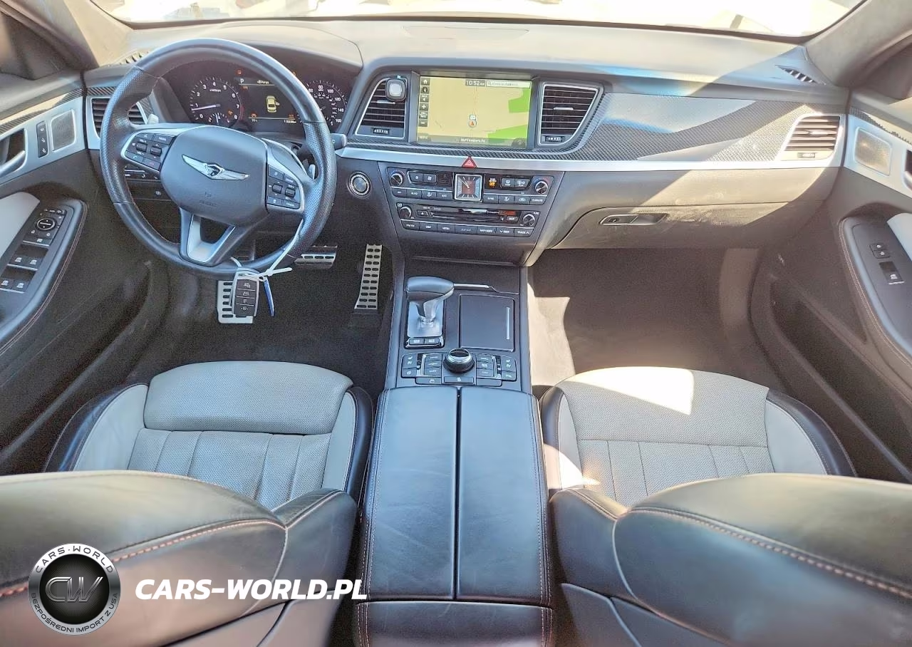 2018 Genesis G80 Sport VIN:KMHGN4JB7JU271893 - 8