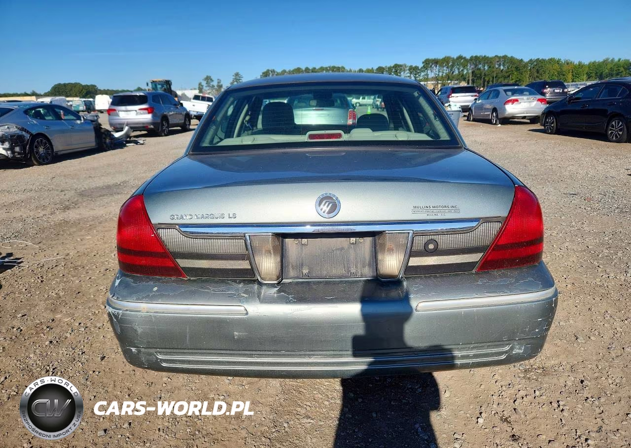 2006 Mercury Grand Marquis Ls VIN:2MEFM75W06X637922 - 6