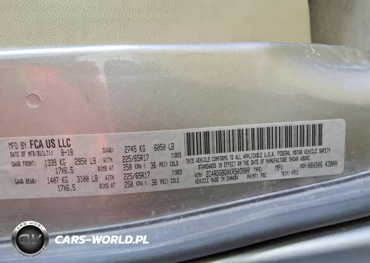 2019 Dodge Grand Caravan Se VIN:2C4RDGBG2KR580696 - 13