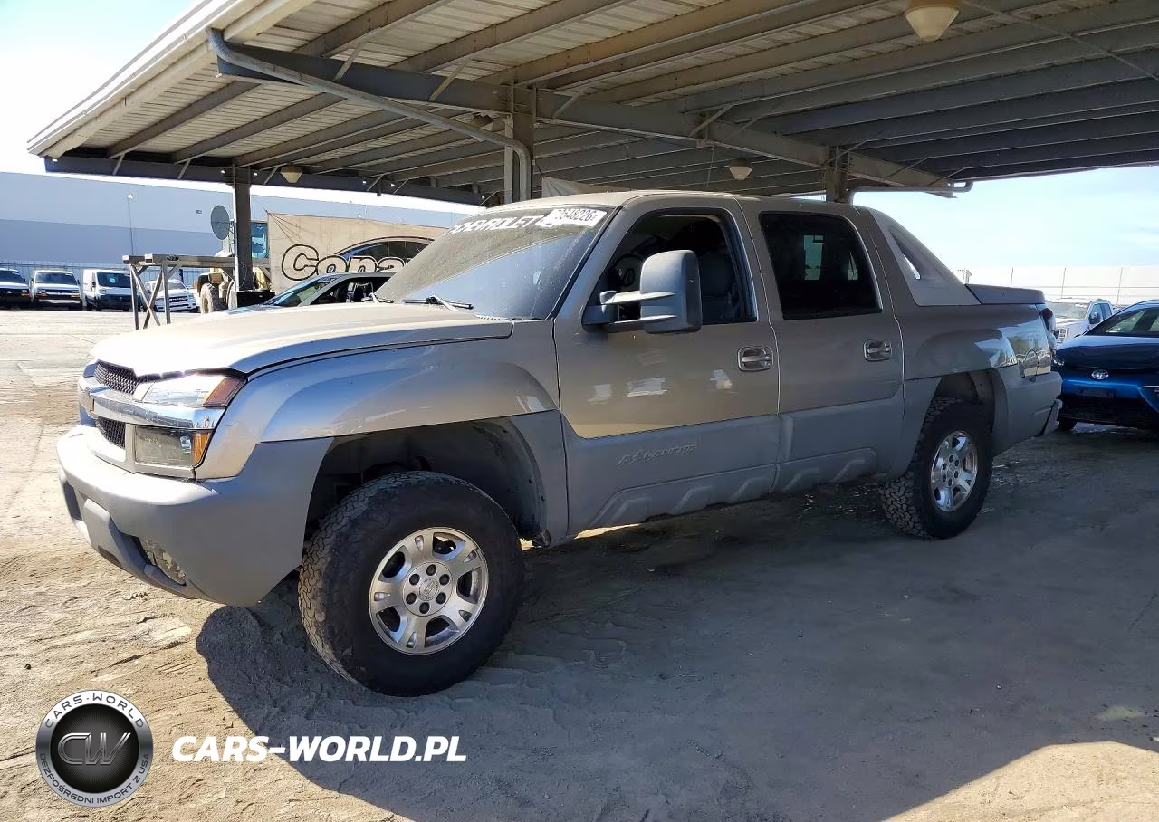 2002 Chevrolet Avalanche C1500 VIN:3GNEC13T62G127642 - 1