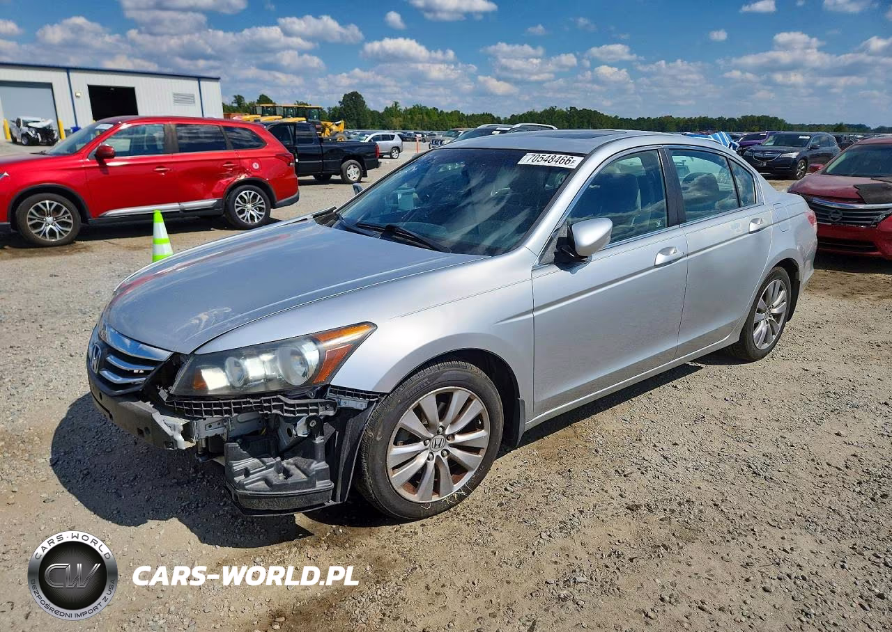 2012 Honda Accord Exl VIN:1HGCP2F80CA137781 - 1