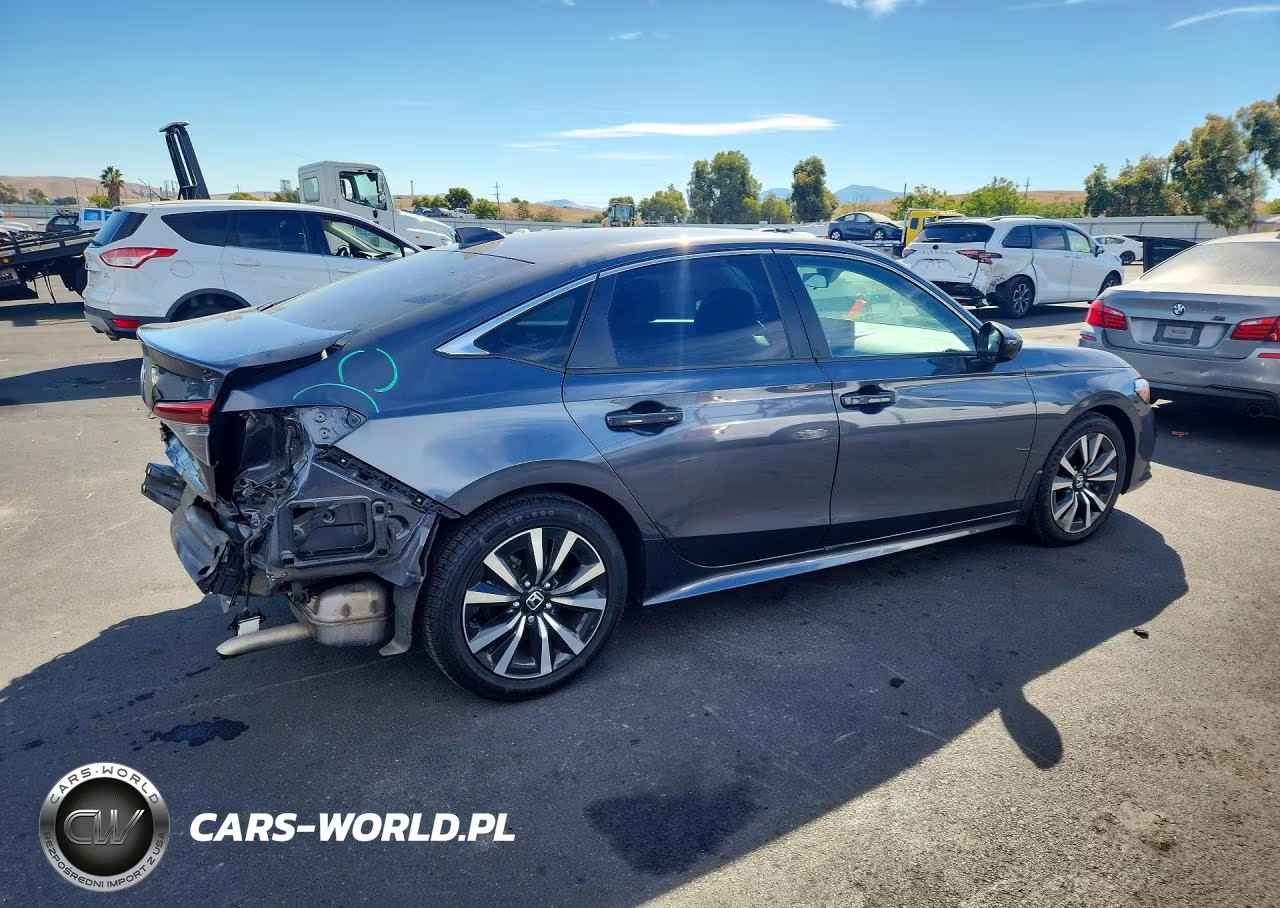 2023 Honda Civic Ex VIN:2HGFE1F74PH318748 - 3