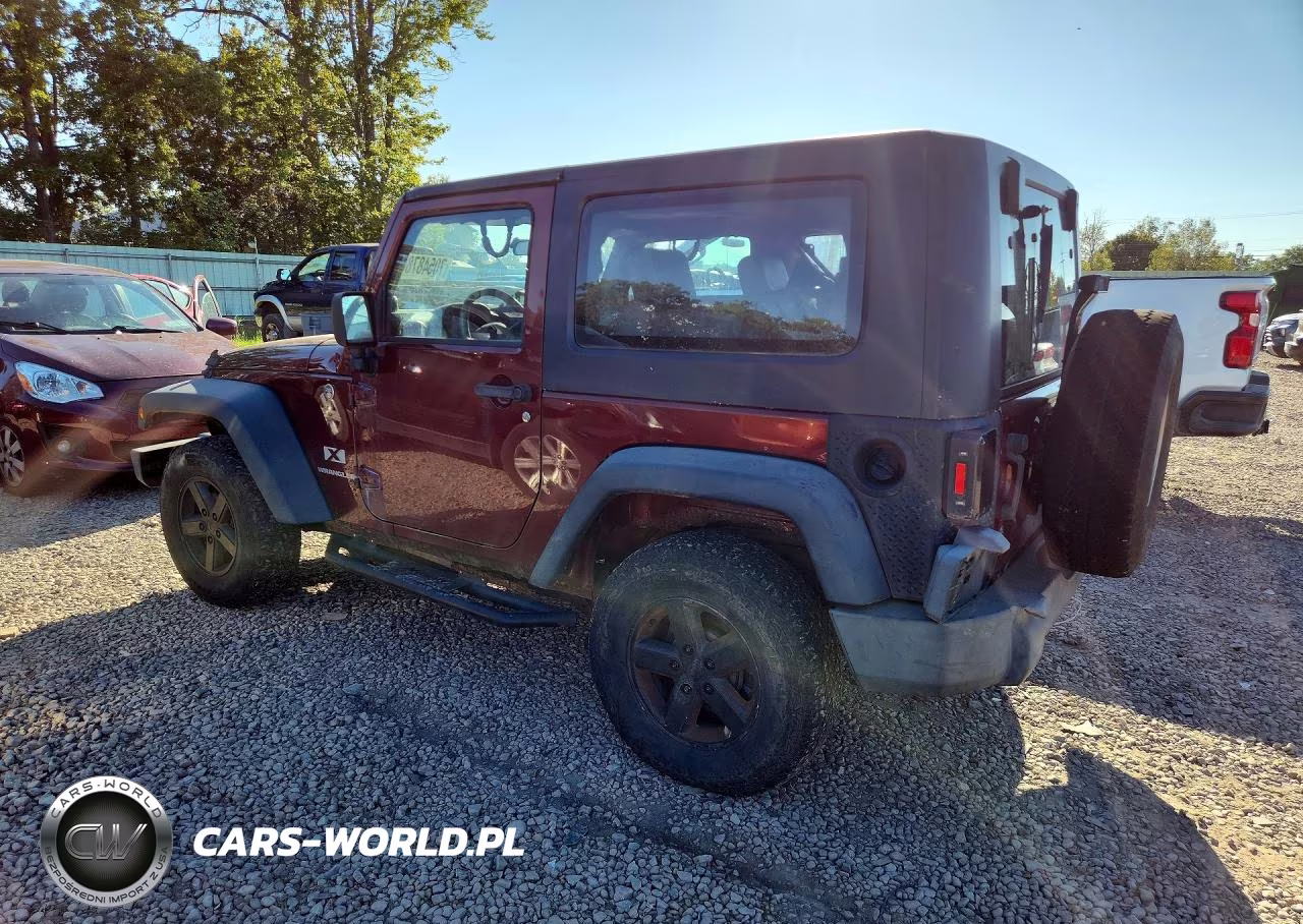 2007 Jeep Wrangler X VIN:1J4FA24107L153017 - 2