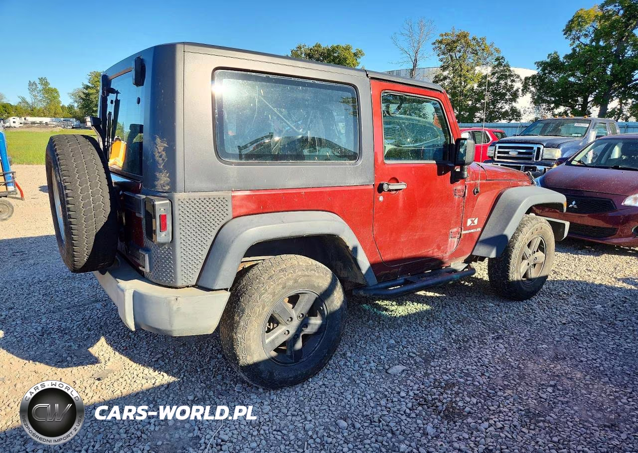 2007 Jeep Wrangler X VIN:1J4FA24107L153017 - 3