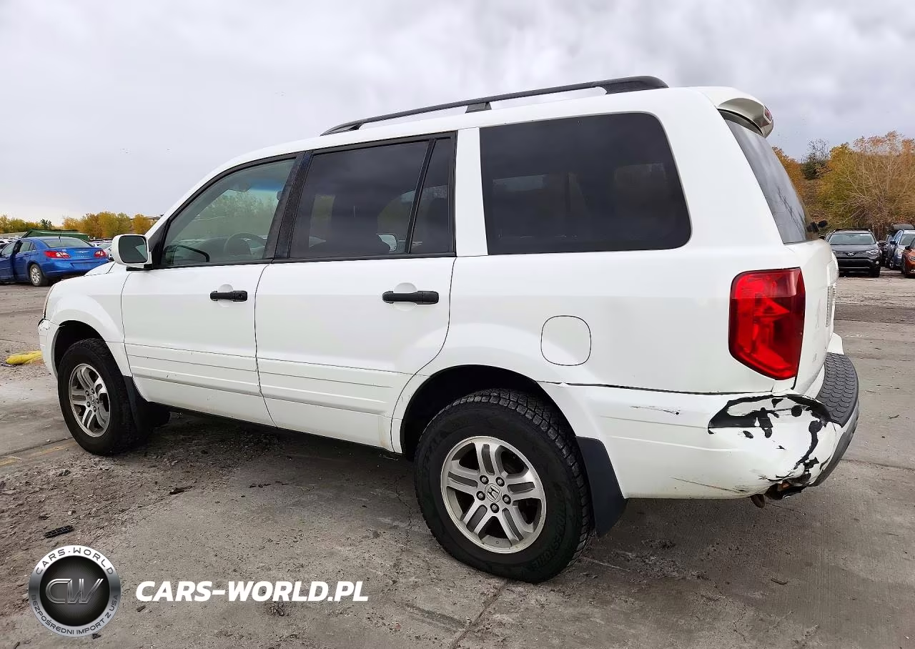 2004 Honda Pilot Ex VIN:2HKYF184X4H611502 - 2